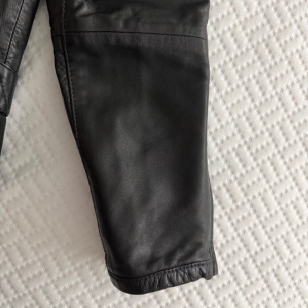 G-Star Biker Leather Jacket - Picture 9 of 13